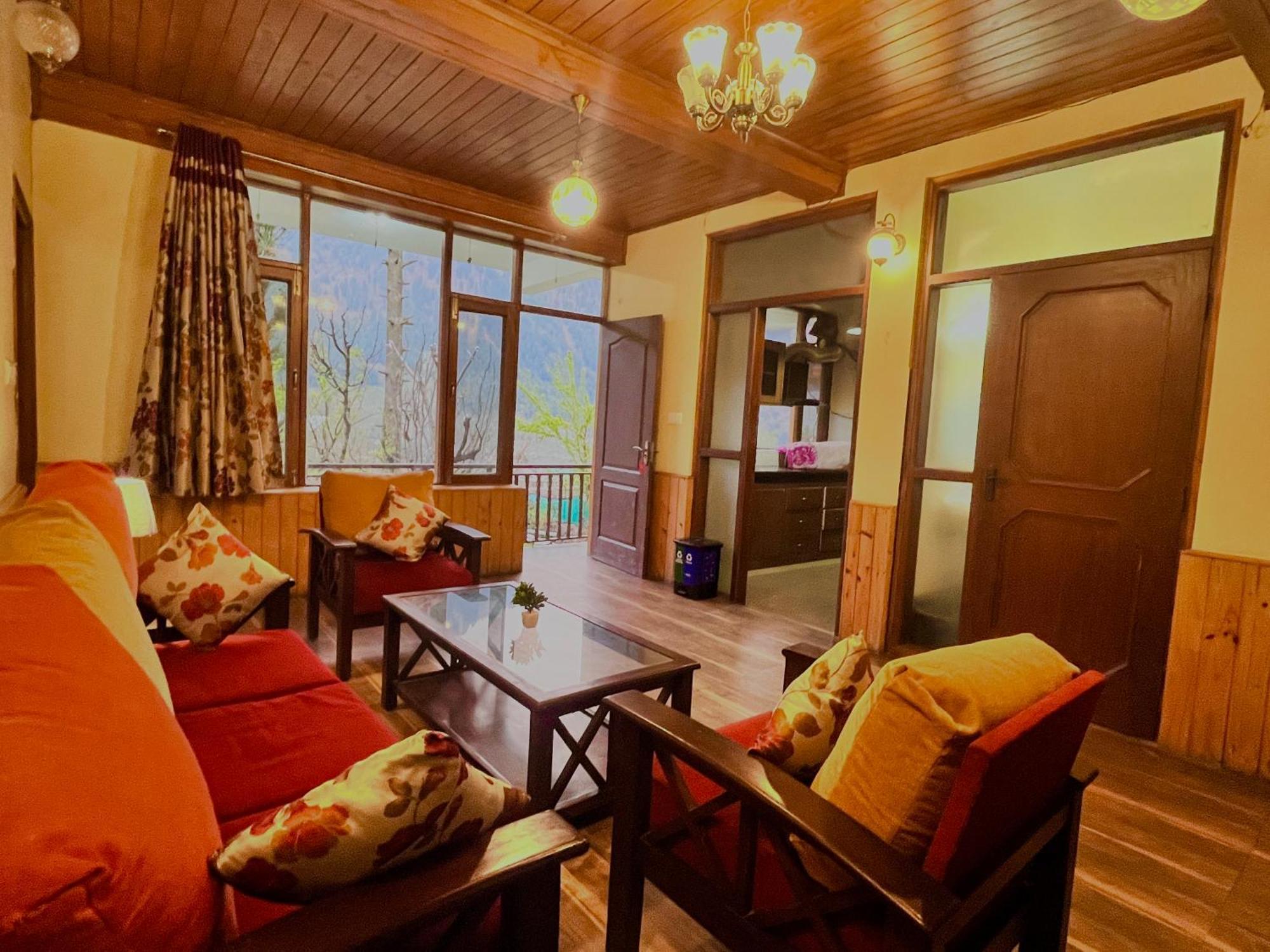 Nature Valley View Resort Manali 2 Bedrooms Luxury Cottages And Valley View 외부 사진