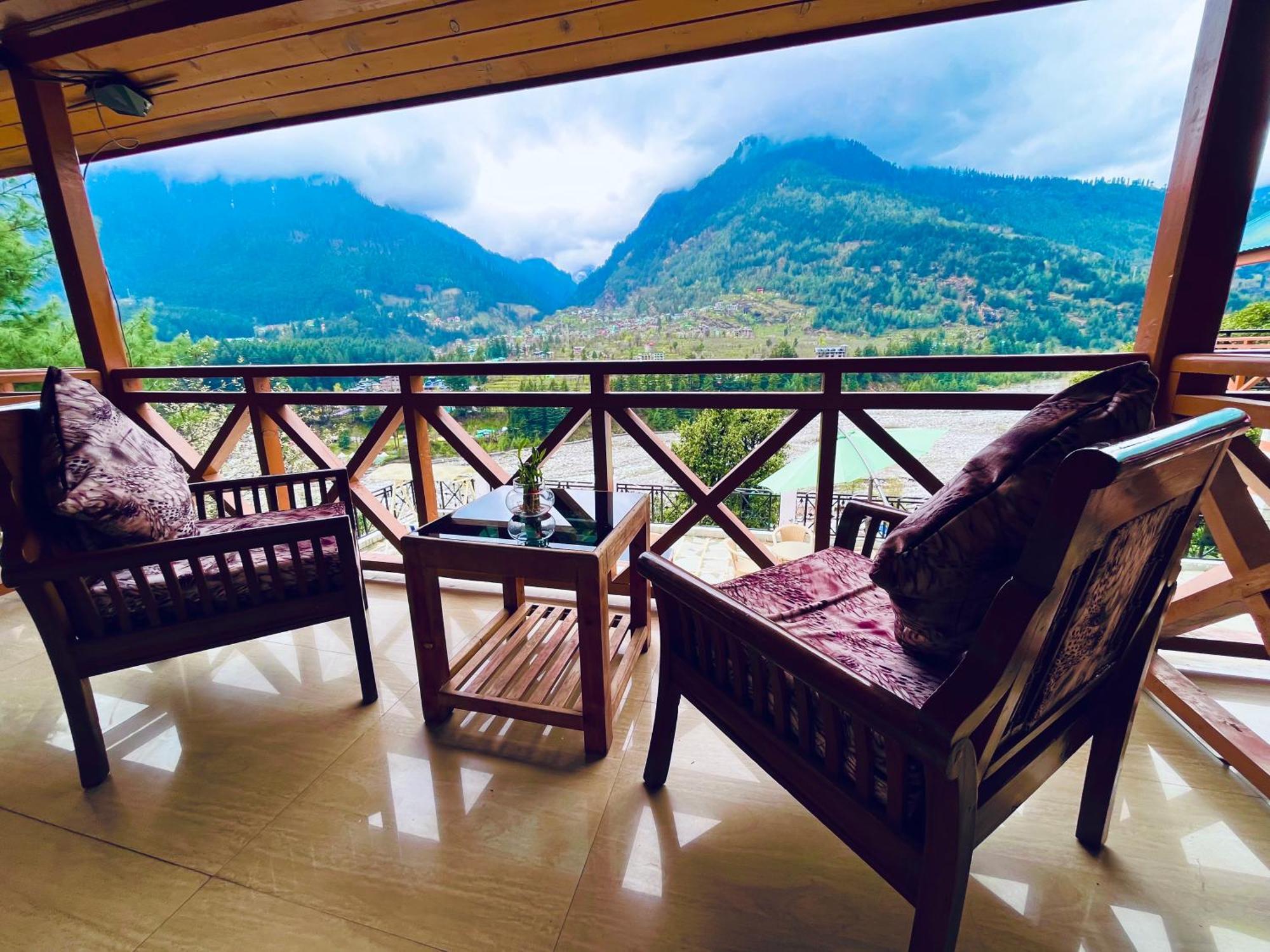 Nature Valley View Resort Manali 2 Bedrooms Luxury Cottages And Valley View 외부 사진