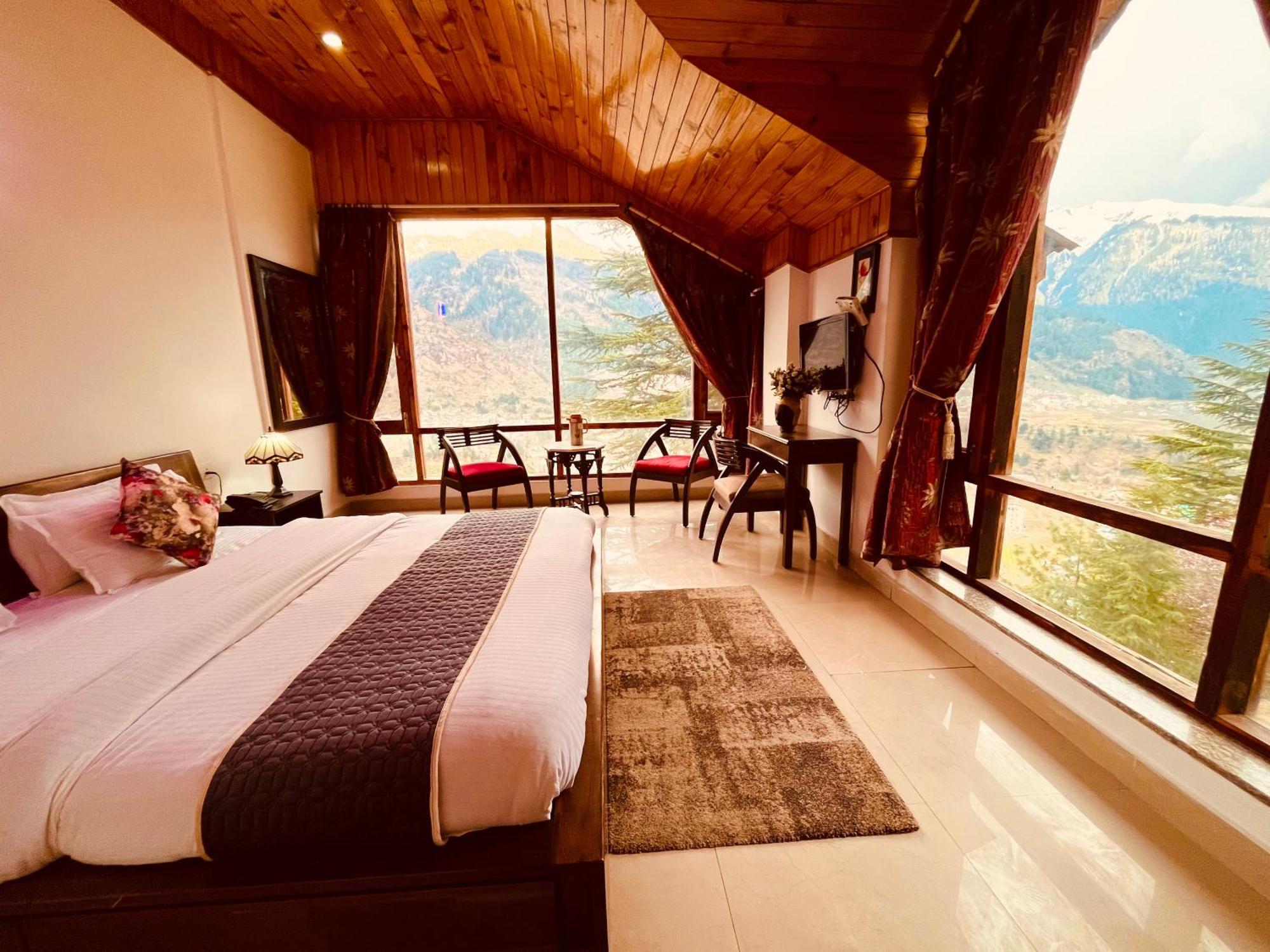 Nature Valley View Resort Manali 2 Bedrooms Luxury Cottages And Valley View 외부 사진